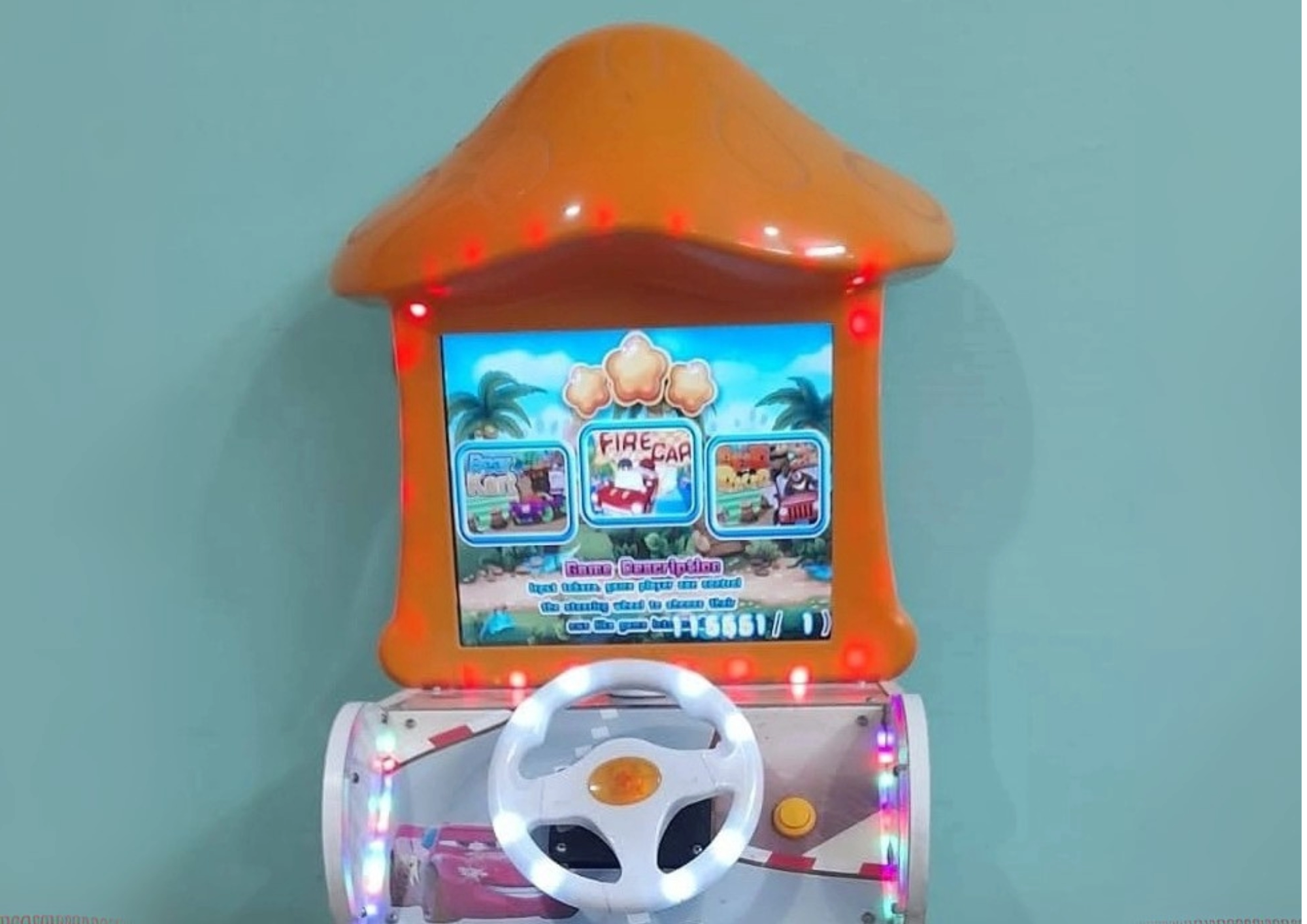 Kiddie Auto - Vista frontal